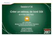 EUROSEC2007-Tableau de bord SSI - Painless … de bo… · 24/05/07 E. Larcher / P. Chambet –Construire un tableau de bord SSI 3 Introduction Le tableau de bord de sécurité (TdB)