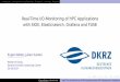 Real-Time I/O-Monitoring of HPC Applications with … · IntroductionOn-line Monitoring FrameworkEvaluationSummaryReferences Real-Time I/O-Monitoring of HPC Applications with SIOX,