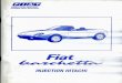 Fiat Barchetta INJECTION HITACHI - ogerau.free.frogerau.free.fr/RT_Barchetta/Fiat Barchetta INJECTION HITACHI.pdf · SCHEMA DU CIRCUIT D'ADMISSION ... Rampe distribution carburant