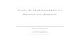 Cours de Math´ematiques L1 R´esum´e des chapitresbroussou/HassanCoursSV.pdf · Cours de Math´ematiques L1 R´esum´e des chapitres Hassan Emamirad Universit´e de Poitiers Version