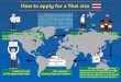 How to apply for a Thai visa - Consular · How to apply for a Thai visa STEP 1: Choose your visa type in accordance with your purpose of visit and prepare for required document STEP