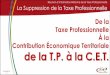 De la Taxe Professionnelle À la Contribution … eco/BON A SAVOIR/CETCMAVO... · 2010-06-10 · Une « taxe professionnelle » dont l’assiette comprend ... Les délais et les Formulaires