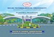 DELHI TECHNOLOGICAL UNIVERSITY · SECTION C Scheme and Syllabus of M.B.A. Program 11 Criteria for Assessment 12 Semester-I17 Semester -II 24 Semester-III31 Semester-IV 60 ... in the