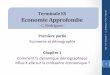 TerminaleES EconomieApprofondie - Eloge des SES – …eloge-des-ses.com/wp-content/uploads/2015/10/Diaporama-TES-EA... · et* approfondi la* connaissance de la* ... T.R.Malthus