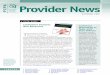 Provider News - RCPA · MH, MR, and D&A communities eINSIDe conference Features New resources T he association conference features two new resources ... to state officials encour-aging