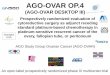 AGO-OVAR OP - gciggroup.com Oct AGO slides OV.pdf · AGO-OVAR DESKTOP III (Protocol AGO - OVAR OP.4) A randomized trial evaluating cytoreductive surgery in patients with platinum-sensitive