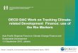 OECD DAC Work on Tracking Climate- related Development ... · OECD DAC Work on Tracking Climate-related Development Finance: use of the Rio Markers Gisela’ Campillo,’Environmentand’Developmentteam,’OECD’