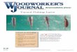 WJ159 Turned Fishing Lures - Woodworker's Journal€¦ · rior to World War II, most fishing plugs were wood, and even today most con-sider the wooden Rapala the world’s most effective