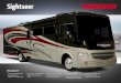 Sightseer - Woody's RV World · Sightseer On the Cover: 35G Scarlet Full-Body Paint 35G Mountain View with Coffee-Glazed Vienna Maple Cabinetry Take the Scenic Route The Sightseer®