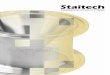 Staitech · An extensive range of BSP and NPT male and female clamp adaptors in various materials Caps Blank, threaded and lever caps in various materials of European and US origin