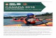 CANADA 2016 - Army Cadets · Page 2 Canada 2016 Each year adets ranch HQ Army Regional ommand in conjunction with the Royal anadian Army adet (RA) organisation manages an