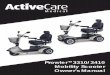 Prowler 3310/3410 TM Mobility Scooter Owner's Manual · Improper usage could lead to death or serious injury Caution Improper usage could lead to injury and/or damage to your mobility