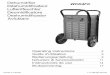 Dehumidifier WCD4FC Déshumidificateur …woods.se/wp-content/uploads/2017/03/WCD4FC-Manual.pdf · Réglages du panneau de commande Enlever l'eau collectée Emplacement de l'appareil