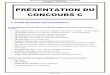 PRÉSENTATION DU CONCOURS C - concours-agro … · BTS Chimiste 1 1 1 1 0 BTS Qualité dans les industries alimentaires et les bio-industries 2 0 0 0 0 BTSA ACSE - Analyse et Conduite