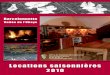 Barcelonnette - Vallée de l’Ubaye · cette brochure ont fait l’objet d’une procédure de classement Préfectoral. ... de cette liste, ... Four Cuisine Une chambre + séjour