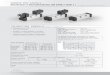 NORme ISO 5599/1 - Socafluid · NORme ISO 5599/1 Distributeurs & électrodistributeur ISO 5599/1 taille 1 | ISO 5599/1 valves & solenoid valves size 1 • Distributeurs 5/2 - 5/3