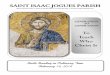SAINT ISAAC JOGUES PARISH · SAINT ISAAC JOGUES PARISH 8149 Golf Road, Niles, IL 60714 ... ST. JOSEPH TABLE The Annual St. Joseph Table to give glory to God and honor St. Joseph