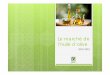 Le marché de l’huile d’olive 000 100 000 80 000 60 000 40 000 Evolution de la production d'huile d'olive de France et de la consommation d'huile d'olive en France (en tonnes -