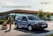 Renault KANGOO Z.E. The New Kangoo Z.E. has a range of 264km NEDC* (or 200km in real conditions