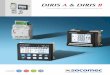 DIRIS A & DIRIS B - socomec.com · Capteurs au pas des appareils de protection Application existante Capteurs ﬂexibles ... Guide de choix Capteurs de courant hautes performances