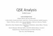 QSE Analysis - slmta.org - Which QSE is... · QSE Analysis By Beth Luman Acknowledgements: Robert Maina, Bernard Nkrumah ... Internal Audit Purchasing and Inventory Process Control,