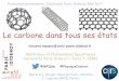 Le carbone dans tous ses états - msc.univ-paris-diderot.frberhanu/Carbone Paris Diderot.pdf · au cours des 10 dernières années : graphene Stoller, nano Letters (2008) 6.5 6.4