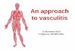 An approach to vasculitis - CanVasc homepage · An approach to vasculitis 21 November 2014 . C Pagnoux, MD MPH MSc . Disclosures ... Drug-Associated ANCA-Associated Vasculitis and