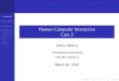 Human-Computer Interaction Curs 2 - Facultatea de ... arthur/HCI/Lecture Notes/Curs.02.pdf  Proiectate