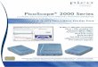 PicoScope 2000 Series - Pico Technology · PicoScope® 2000 Series High Quality from a Name You Can Trust 10 MHz to 200 MHz bandwidths ... research, test, education, service or repair