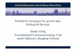 Paediatric messages for grown-ups: biological therapy Holm ... · Oxford Inflammatory Bowel Disease MasterClass Paediatric messages for grown-ups: biological therapy Holm Uhlig Translational
