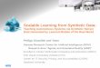 Scalable Learning from Synthetic Dataepia2017/wp-content/uploads/2016/11/EPIA... · Ingo Zinnikus Comp. Sciences Tim Dahmen Autonomous Driving Christian Müller Smart System Security