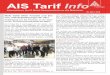 AIS Tarif Info - igmetall-voelklingen.de · Lars Desgranges, IG Metall Völklingen: „Es waren die ersten Verhandlungen mit der neuen Geschäftsführung der AiS, von daher wuss-