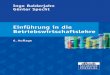 Einführung in die Betriebswirtschaftslehre - … · Einführung in die Betriebswirtschaftslehre 6., überarbeitete Auflage 2011 Schäffer-Poeschel Verlag Stuttgart. : Reinemann/27.04.2011/Seite