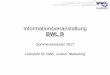 Informationsveranstaltung BWL B - wiwi.uni- .Informationsveranstaltung BWL B Fakult¤t f¼r Wirtschaftswissenschaften