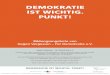 Demokratie ist wichtig. Punkt! .2018-08-22  Diktatur unD Demokratie muskeLn f¼r Die Demokratie