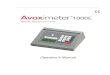 ITC AVOXimeter Manual - Accriva Diagnostics · AVOXimeter 1000E instrument by pulling on the cord. 