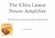 The Ultra Linear Power Amplifier - oestex.comoestex.com/tubes/Moers UL_1.pdf · The Philips company has never published an Ultra Linear story, but A. J. Sietsma made a homework exercise