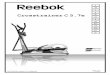 F Crosstrainer C 5.7e NL - cdn.sweatband.comcdn.sweatband.com/upload/multimedia/C5.7e User Manual.pdf · USER MANUAL Reebok-C 5.7e-20090129 PL SK . entwickelt. Reebok eingesetzt zu