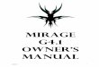 Mirage G4.1 Owner's Manual - GEMAPAR - …f.goguet.free.fr/Documents/Materiels/manuel/MA518.pdf · This manual is intended as a guide for the use and care of your Mirage, but is not