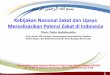 Oleh: Didin Hafidhuddin - puskasbaznas.compuskasbaznas.com/images/ppt/Panel-1_Didin-Hafidhuddin.pdf · 1 Kebijakan Nasional Zakat dan Upaya Merealisasikan Potensi Zakat di Indonesia