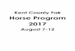Horse Program 2017 - kentcountyhorseleaders.com Program Final.pdf · Kendall Hewitt & Nicole Rinks 044 Emma Hancock 505 Maya Zaske 045 Kyleigh Rau Country Cowboys – 