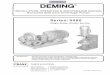 DDEMINGEMING - Depco Pump Company · DDEMINGEMING ® INSTALLATION ... check your Deming representative or Crane Pumps & Systems Service Department in Piqua, Ohio, telephone (937)