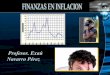 Profesor. Exaú Navarro Pérez - e-economia.xp3.bize-economia.xp3.biz/Inflacion.pdf · Las razones en el exceso de la demanda pueden ser: ... Este resultado quiere decir que ... reajustar