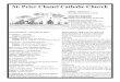 St. Peter Chanel Catholic Church - spcomv.comspcomv.com/download/2012.0219.pdf · accidentes mortales, ataques de terrorismo y pérdida de los inocentes, niños sufriendo y muriendo