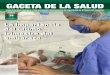 GACETA DE LA SALUD - saludchiapas.gob.mxsaludchiapas.gob.mx/gaceta/historico/gaceta_de_la_salud_74.pdf · El servicio de urgencias ginecológicas del Hospital “Pascacio Gamboa”