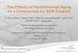 The Effects of Hydrothermal Agingon a Commercial Cu SCR ... · The Effects of Hydrothermal Aging on a Commercial Cu SCR Catalyst Ja Hun Kwak1, Diana Tran 1, Maruthi Devarakonda1,