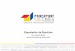 Exportación de Servicios - TLC Colombiatlc-eeuu.procolombia.co/sites/default/files/1._servicios_de_pro... · Se reporta el número de IPS acreditas por el Ministerio de Salud y el