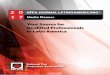 Your Source for Qualiﬁ ed Professionals In Latin America · 2017-02-24 · Your Source for Qualiﬁ ed Professionals In Latin America. 2 2% ... ceñirse al NFPA 99, Código para