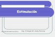 Estimulación - Departamento de Electrónica y Automáticadea.unsj.edu.ar/bioinstrumentacion2/EstimulacionNuevo.pdf · estimuladores de nervios y músculos, y desfibriladores ventriculares,