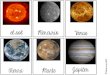 el sol Mercurio Venus - … · Mercurio Venus Tierra Marte Júpiter Saturno Urano Neptuno Para preparar el juego: 1. Imprimir el tablero. Pegar a cartón. Plastificar si desea